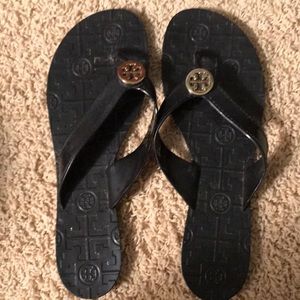 Authentic Tory Burch Jelly Flip Flops Size 9